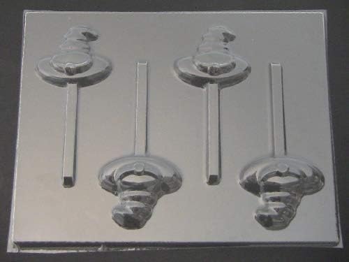 Witch Hat Chocolate Candy Lollipop Mold