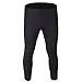 Kiwi-Rata New Ankle Long Thermo Pants Neoprene Sweat Sauna Suit Yoga Leggings for Women Ladies Weight Loss Burn Fat,Black(Inner/: Black),M (Waist/:26-28,Hip/:.34-36)