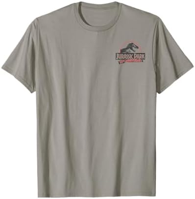 Amazon.com: Jurassic Park Vintage T-Rex Break Out T-Shirt Small