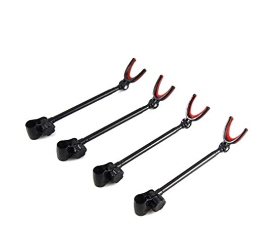 RongWang 1 Stück Teleskop-Angelhalterung Rutenhalter 3 Abschnitte Halterung Ständer Stand Angelwerkzeug Faltbares Angler… – Bild 3