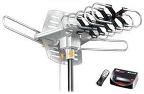 Outdoor HDTV Antenna with Rotor
