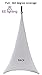 White Tripod Stand Cover by EE Lighting - Skrim 360 Coverage - Tripod Skrim - White Spandex - Completely Wrap your Tripod - FREE TRAVEL BAG