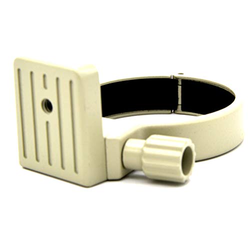 LEDMOMO Tripod Mount Lens Collar Ring for Canon USM EF 70-200mm f/4L is USM 300mm f/4L USM 400mm f/5.6L USM (White) - Thumbnail 3
