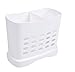 Chopsticks Straws Utensil Holder Basket for Dishwashers L6.3” X H5.3” X W3” Large Capacity 2 Divided Compartments
