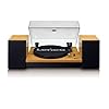 Lenco LS-300 Hi-Fi Platenspeler,Bluetooth, Externe Luidsprekers 2 X 10 W RMS, Riemaandrijving, Autostop, MDF-Behuizing…