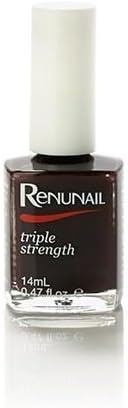 Hand & Nail by Renunail Triple Strength Black Plum 14ml