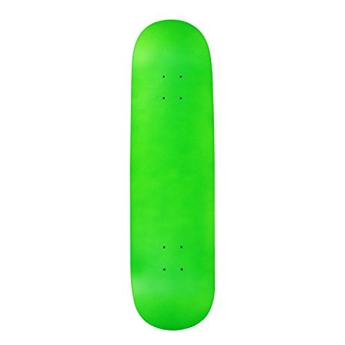 Skateboard Deck Blank Neon Green 8.0