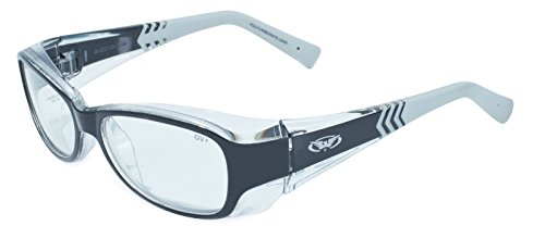 Global Vision Eyewear RX Safety Series RX-E in Clear UV400 Filter & ANSI Z87.1-2010 Standards