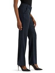 Lee Women's Wrinkle Free Mid Rise Bootcut