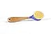 Full Circle Be Good Bamboo Handle Dish Brush – Sustainable Kitchen Cleaning with Tough Bristles - Natural Dish Scrubber & Cast Iron Cleaner - Long Handle Brush for Dishes, Pots, and Pans, Purple