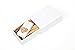16GB Wedding White Woodwash Flash Drive - With Handmade Paperbox - Filled with Raffia Grass - Laser Engraved Mr & Mrs Design