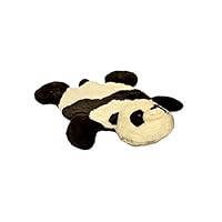 Baberoo Panda Plush Nursery Rug, Soft Baby Rug, 37"x30"