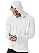 Willit Men's Sun Shirts UPF 50+ Rash Guard Long Sleeve Sun Protection Hoodie SPF UV Fishing Lightweight Athletic Running