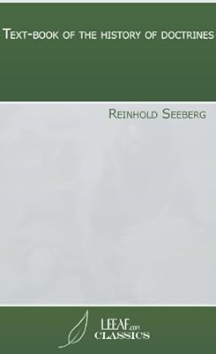 Text-book of the history of doctrines