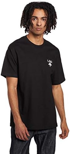 Amazon.com: HUF Men's Triple Triangle T-Shirt., Navy/Gold, Medium