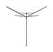 Brabantia Topspinner Outdoor 4 Arm Spinning Clothesline (131 ft/Ø 1.8