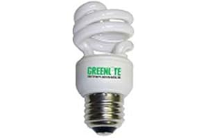 Greenlight Lighting 9W/ELS-U/50K 9-Watt Ultra Mini-Spiral CFL Bulb, Bright White