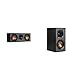 Klipsch R-52C Powerful detailed Center Channel Home Speaker – Black & R-41M Powerful Detailed Bookshelf Home Speaker Set of 2 Blackthumb 1