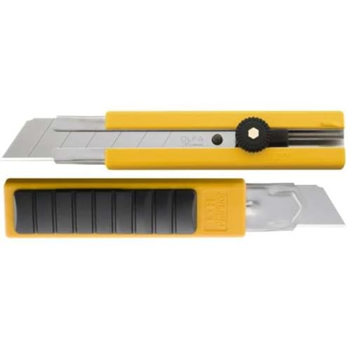 OLFA 25mm Extra Heavy-Duty Utility Knife (H-1) - Anti-Slip Rubber Inset
