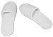Luxehome White Terry Open Toe Spa Slippers, 20 Pairs per Case