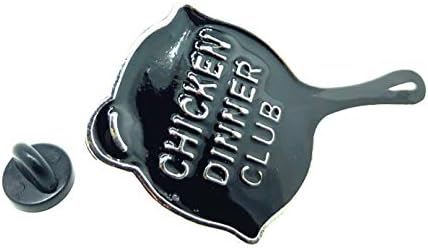 Pubg Pan Lapel Pin Chicken Dinner Club