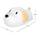 Silicone LED Papa Puppy Night Light Touch Sensor Switching Night Lamp, Transform Between Warm White 2700K and White 6500K, Safe SIL+ABS, Sleep Timer Setting for Kids Babies Bedside and Nursery
