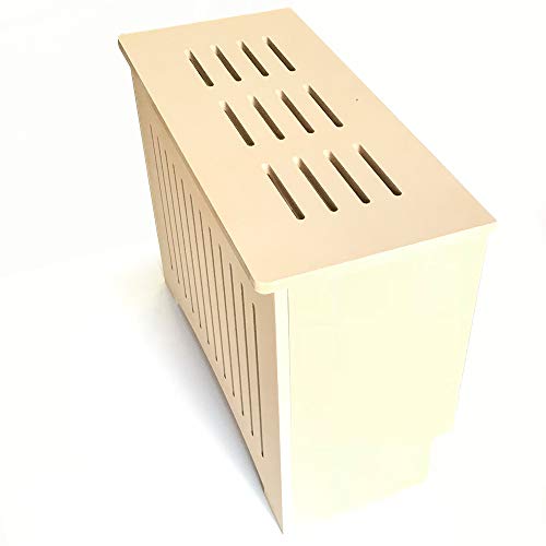 DIY KIT - Unfinished MDF Radiator Cover - Custom Size - Model MD29