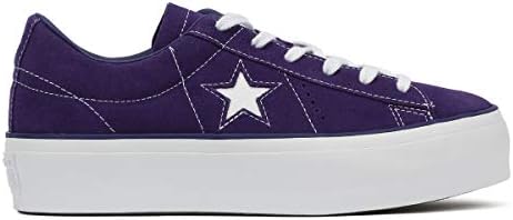 converse one star platform purple