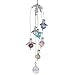 H&D Suncatcher Window Hanging Crystal Guardian Angel Pendant, Sun Catcher Rainbow Maker 20mm Ball Prism Ornament