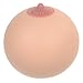 Large Realistic Breast Practical Joke Nipple Hand Stress Reliever Ball