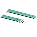 Wearlizer Genuine Leather Watch Band Replacement Strap w/ Metal Clasp for Apple Watch all Models 38mm Classic Buckle - Turquoise