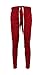 Henry & William Men's Wide Stripe Patter Accent Techno Track Pants W/Ankle Zipper
