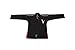 Vector Men's BJJ Gi with Bonus White Belt Ripstop Pants for Brazilian Jiu Jitsu (1, Black)