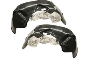 Evan Fischer Fender Liner Front, Driver and Passenger Side Compatible with 2005-2010 Dodge Dakota, Fits 2006-2009 Mitsubishi Raider, Fits 2011 Ram Dakota Set of 2 - CH1249129, CH1248129