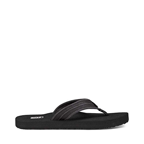 Teva men s mush ii canvas m flip flop,drizzle,12 m us