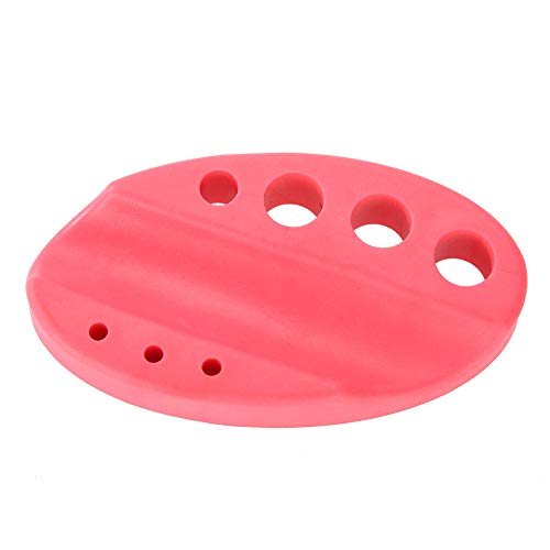 Tattoo Ink Pigment Cup Holder, Silicone Microblading Pen Rack, Ink Holder for Rotary Pens Pigment Cups, Tattoo Ink Pot Holder, Tattoo Supply(Pink)