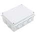 White ABS IP65 Waterproof Enclosure Junction Box 200mmx155mmx80mm