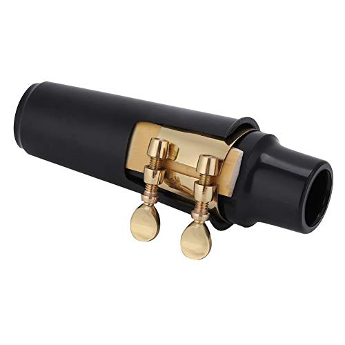 Alto Sax Mouthpiece Kit, Saxophone ABS Mouthpiece with Cap Metal Buckle Reed Pads, Saxophone Parts, Musical Instrument Accessories - Thumbnail 7