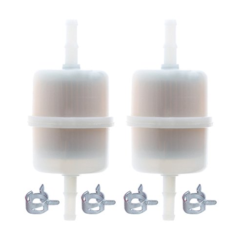 Hipa (Pack of 2 24 050 13-S Fuel Filter 15 Micron for Kohler CH20S - CH25S, CH670S CH730S - CH750S LH640S LH685S LH690S LH750S LH755S, SV720S to SV740S