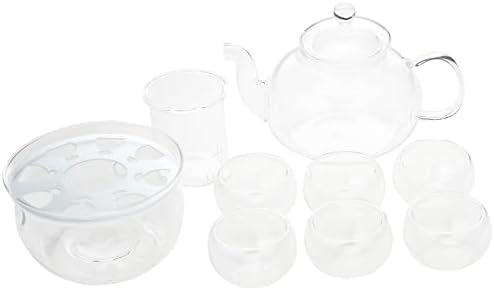 Eden Heat Resistant Borosilicate Glass Teapot | Tea, Coffee & Mugs - View #7