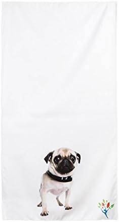 Sport Travel Microfibre Towel - Unique - Soft - Lightweight Eco-Friendly Absorbent & Quick-Drying Durable Excellent for Hot Yoga Gym Beach Pool High Intensity Excercise Surfing (White)