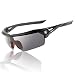 Khan Polarized Sports Sunglasses, UV400, UVA & UVB Protection Sunglasses for Men Women Cycling Running Driving Fishing Golf Softball Baseball KN-P01025 (Upgraded) A3