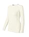 Duofold Women's Mid Weight Double Layer Thermal Shirt, Winter White, Medium