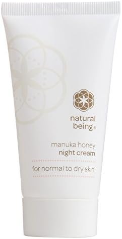 Living Nature's Organic Moisturizing Night Cream. Manuka Honey &amp; Manuka Oil Restores Balance by Natural Beauty Limited
