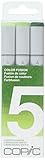 Copic Marker Sketch Color Fusion Markers, CSCF 5, 3-Pack