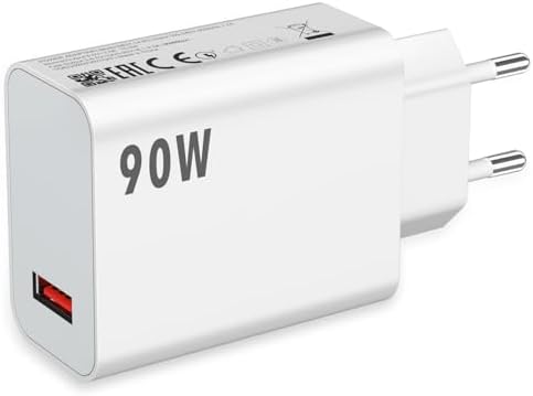Ladegerät 90W für Xiaomi Poco X7 Pro F7 Pro F6 5G, Nur Adapter