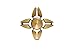 Fidget spinner toy METAL ultra-DURABLE brass bearing gold colour long spinning stress reduce ADHD focus boredom toy bronze FREE gift box