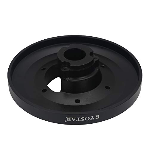 Kyostar 6Hole Steering Wheel Short Hub Adapter, Black Aluminum