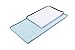 The Rag Company - Dry Me A River - Professional Korean 70/30 Blend Microfiber Waffle-Weave Drying & Detailing Towels, Soft Suede Edges, 390GSM, 20in x 40in Light Blue & 16in x 24in White (2-Pack)