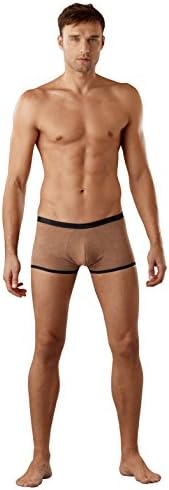 Men Medium Stretch Suede Mini Short Underwear in Teal &amp; Mocha (2 Pair)
